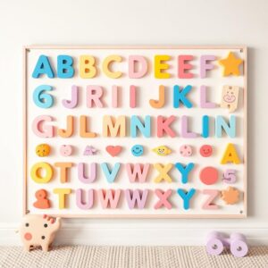 Kids Alphabet Learning Board